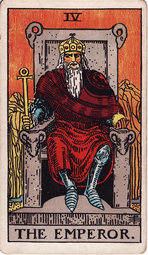 el emperador tarot|El Emperador en el Tarot: Significados y Poder